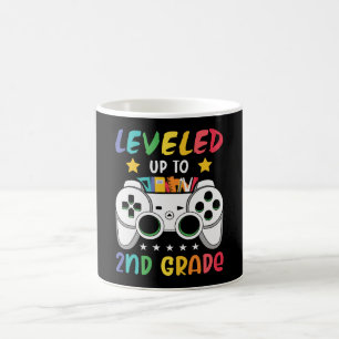 Bis zur zweiten Stufe des Video-Gamers Kaffeetasse