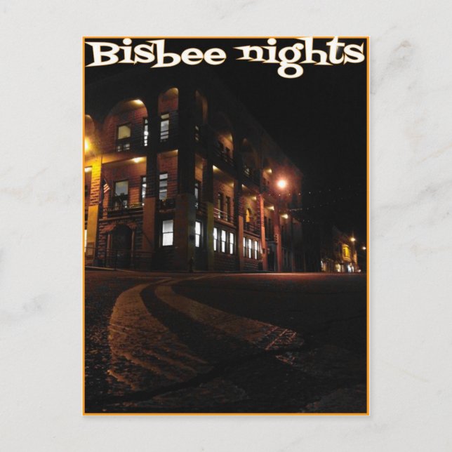 Bisbey Nights Postkarte (Vorderseite)