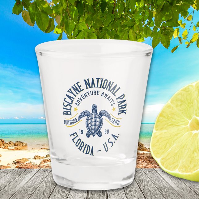 Biscayne Lagoon Reserve Florida Schnapsglas (Von Creator hochgeladen)