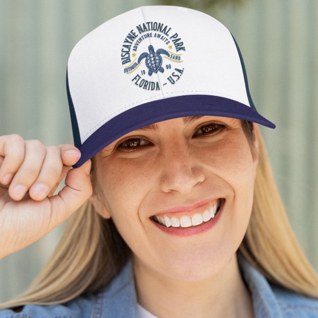 Biscayne Marine Park Florida Truckerkappe (Von Creator hochgeladen)