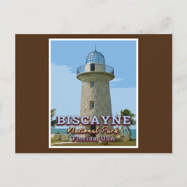 BISCAYNE NATIONAL PARK - FLORIDA USA - BOCA CHITA POSTKARTE (Vorderseite)