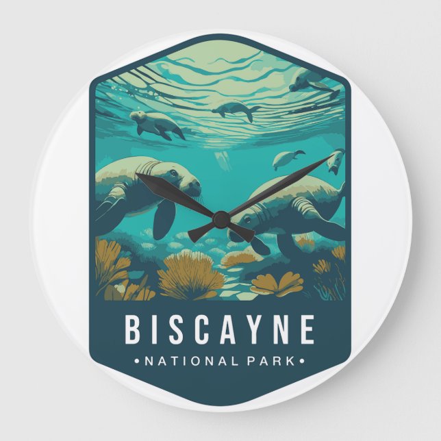 Biscayne National Park Uhr (Vorderseite)