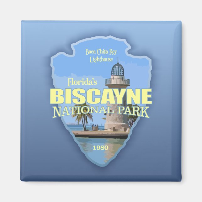 Biscayne-Nationalpark (Arrowhead) Magnet (Vorne)