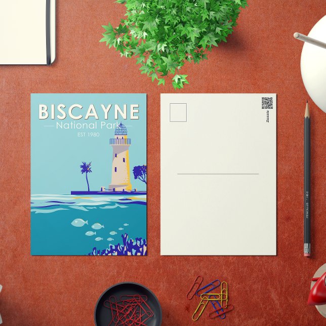 Biscayne Nationalpark Boca Chita Schlüssel Vintag Postkarte (Von Creator hochgeladen)