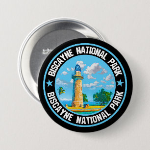 Biscayne-Nationalpark Button