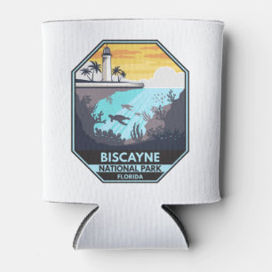 Biscayne Nationalpark Florida Emblem Dosenkühler