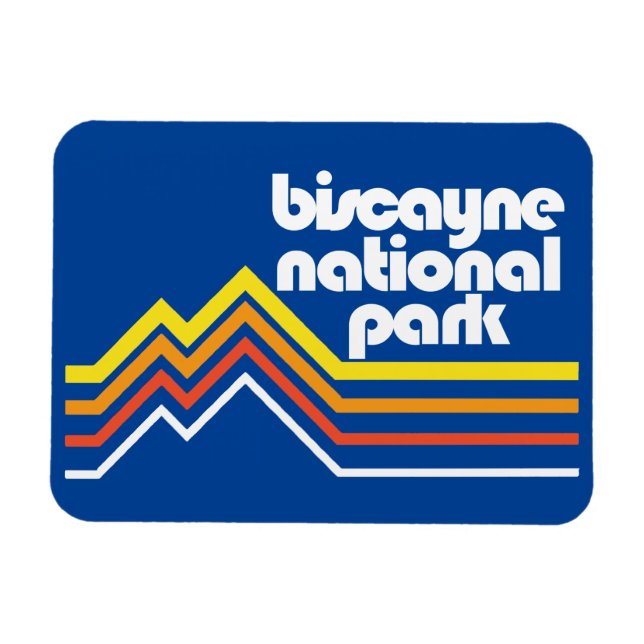 Biscayne-Nationalpark Magnet (Horizontal)