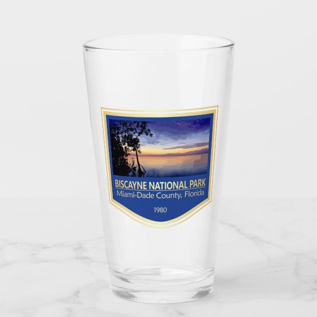 Biscayne-Nationalpark (PF2) Glas (Vorderseite)