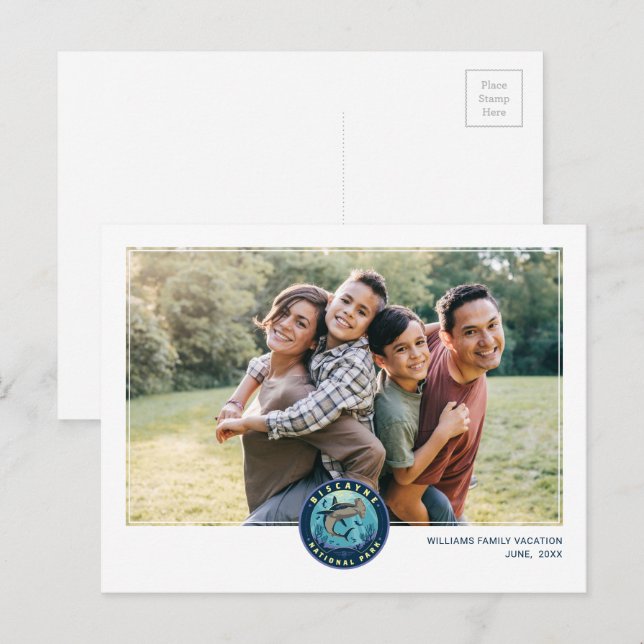 Biscayne-Nationalpark Postkarte (Vorne/Hinten)