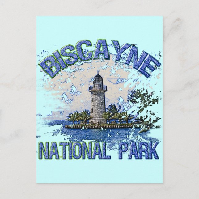 Biscayne-Nationalpark Postkarte (Vorderseite)