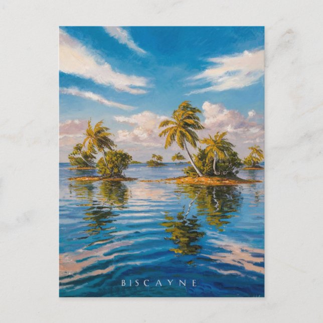 Biscayne-Nationalpark Postkarte (Vorderseite)