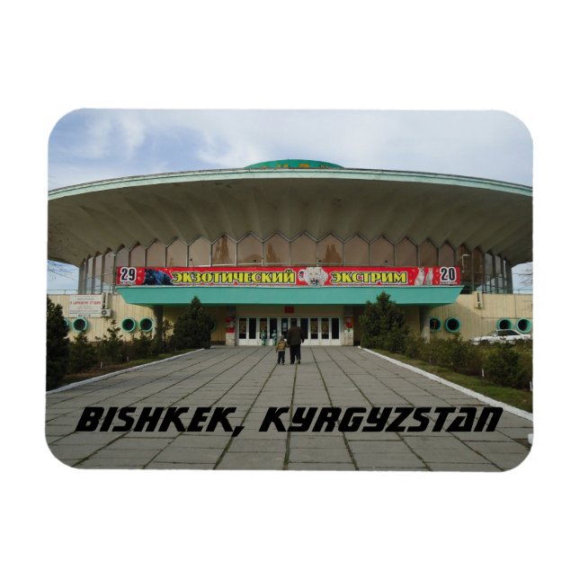 Bischkek Circus - Kirgisistan Magnet (Horizontal)