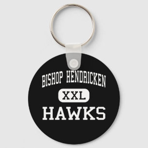 Bischof Hendricken - Falken - hoch - Warwick Schlüsselanhänger