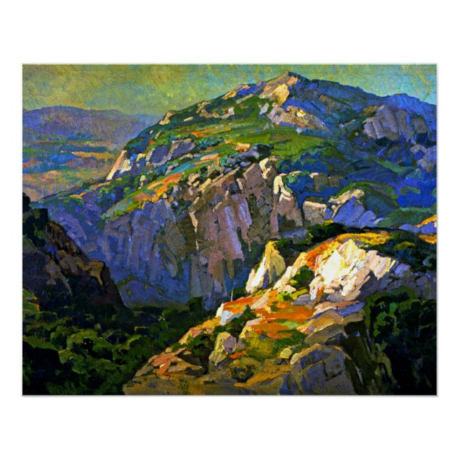Bischoff - Canyon Green, Fine Art, Poster (Vorderseite)