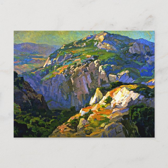 Bischoff - Canyon Green, Fine Art, Postkarte (Vorderseite)