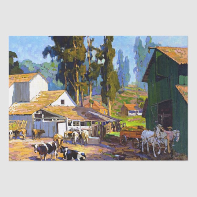 Bischoff - The Dairy, Fine Art, Seidenpapier (Vorderseite)