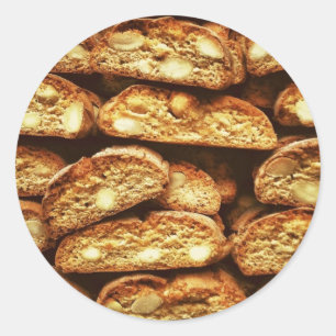 Biscotti di Prato Runder Aufkleber