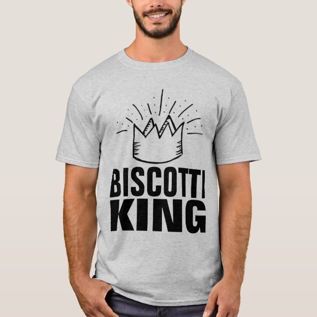 BISCOTTI KING T - SHIRT (Vorderseite)