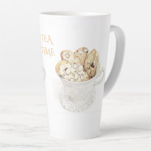 BISCOTTI "TEA TIME" Tall Latte Tasse