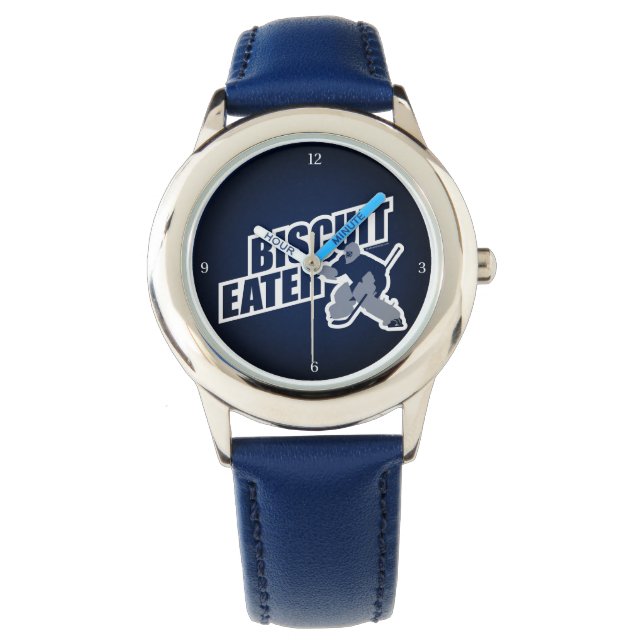 Biscuit Eater (Hockey Goalie) Armbanduhr (Vorderseite)