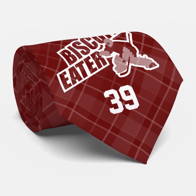 Biscuit Eater (Hockey Goalie) Neck Tie Krawatte (Gerollt)