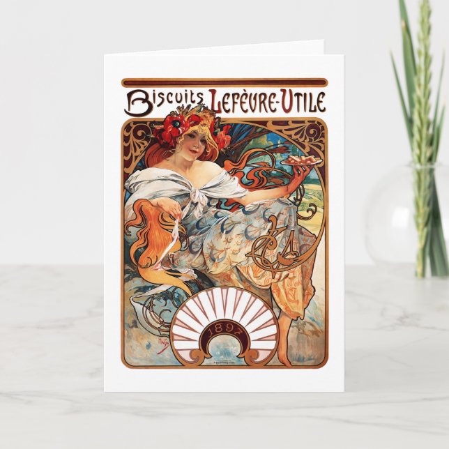 Biscuit, Mucha Karte (Vorderseite)