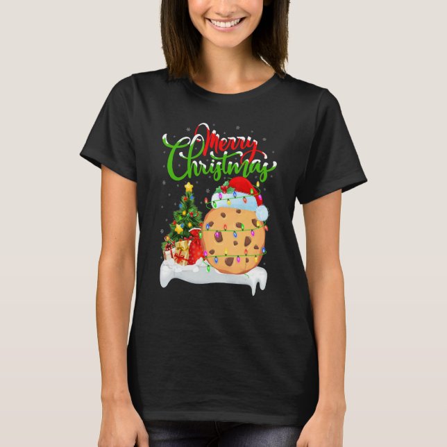 Biscuit   Xmas Decorations Santa Biscuit Christmas T-Shirt (Vorderseite)