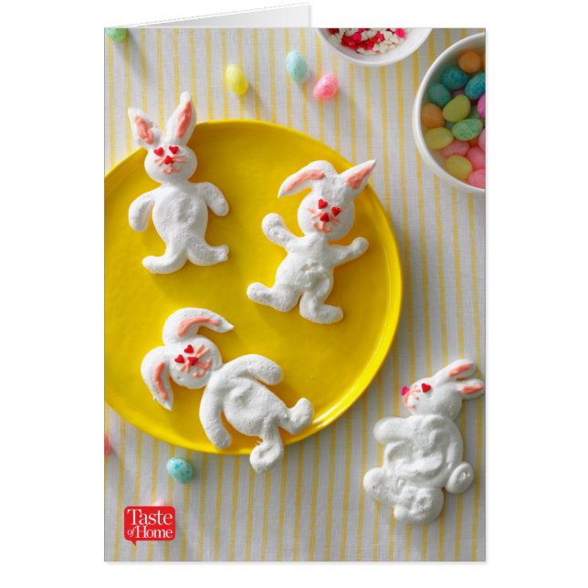 Biscuits de lapin de meringue (Devant)