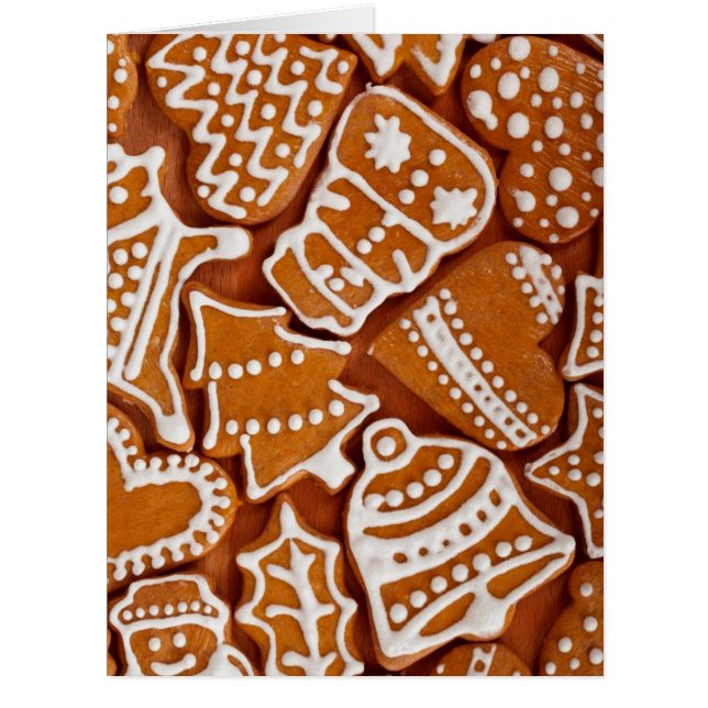 Biscuits en pain d'épices de Noël (Devant)