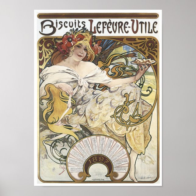 Biscuits Lefeure-1897 Poster (Vorne)
