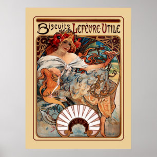 Biscuits Leféure-Utile Poster