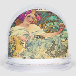 Biscuits Lefevre-Utile by Alphonse Mucha (1896) Schneekugeln