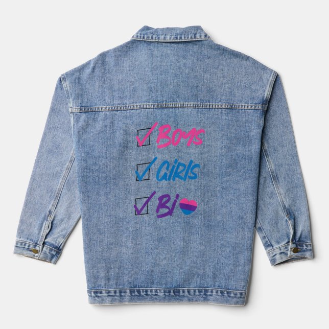 Bisexual Bi Pride Drapeau Garçons Filles Bi 2 (Verso)