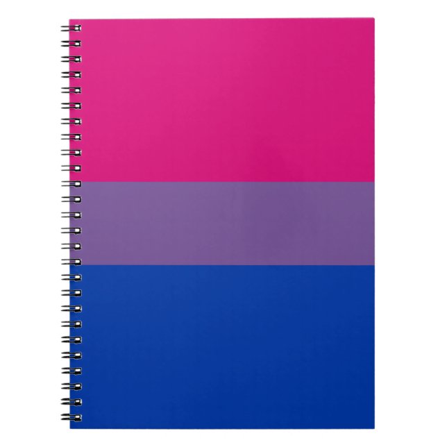 Bisexual Bi Pride Flag Notizblock (Vorderseite)