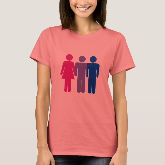 Bisexual Boy T-Shirt (Vorderseite)