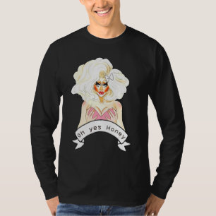 Bisexual Gay Que Bi Trans Lgbtq Drag Queen Oh T-Shirt