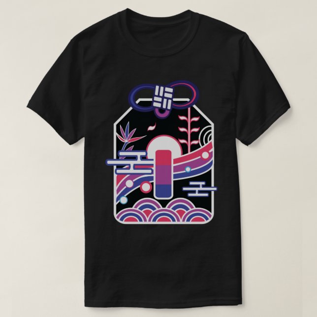 Bisexual Omamori T-Shirt (Design vorne)