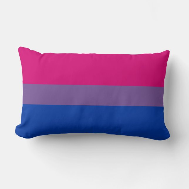 Bisexual Pride Flag Lendenkissen (Vorderseite)