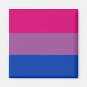 Bisexual Pride Flag Magnet