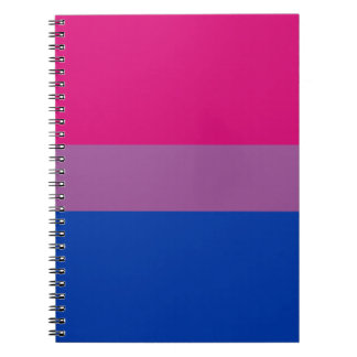 Bisexual Pride Flag Notizblock