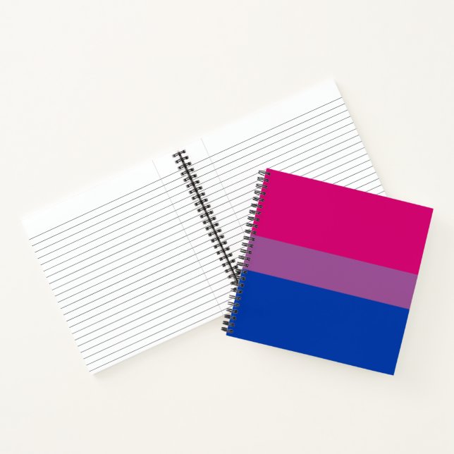 Bisexual Pride Flag Notizbuch (Innenseite)