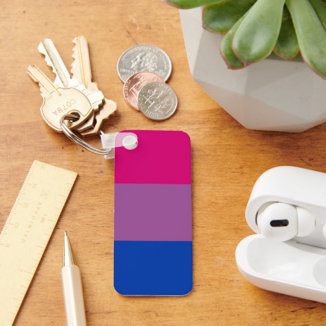 Bisexual Pride Flag Schlüsselanhänger (Schreibtisch)