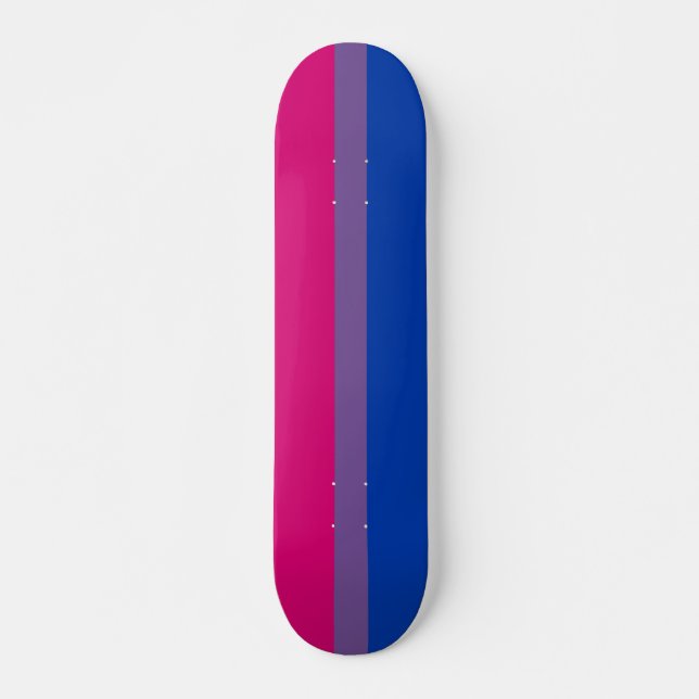 Bisexual Pride Flag Skateboard (Vorne)