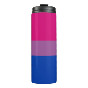 Bisexual Pride Flag Thermosbecher