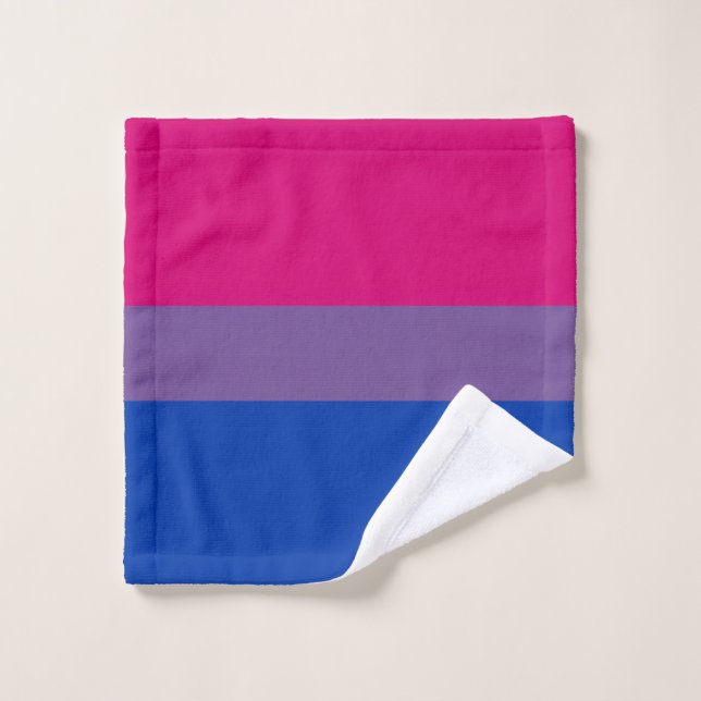 Bisexual Pride Flag Waschlappen (Waschlappen)