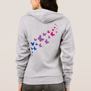 Bisexual Stolz Butterfly Trail Hoodie