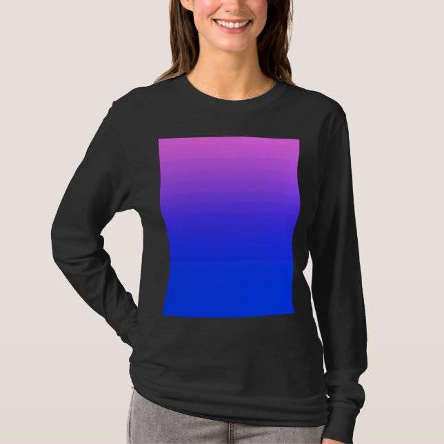 Bisexual Stolz Colors T-Shirt (Vorderseite)