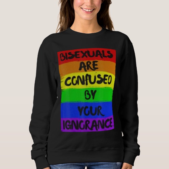 bisexual sweatshirt (Vorderseite)