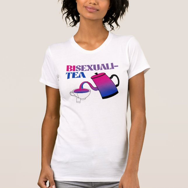 Bisexuali-Tee Bisexualitea T-Shirt (Vorderseite)