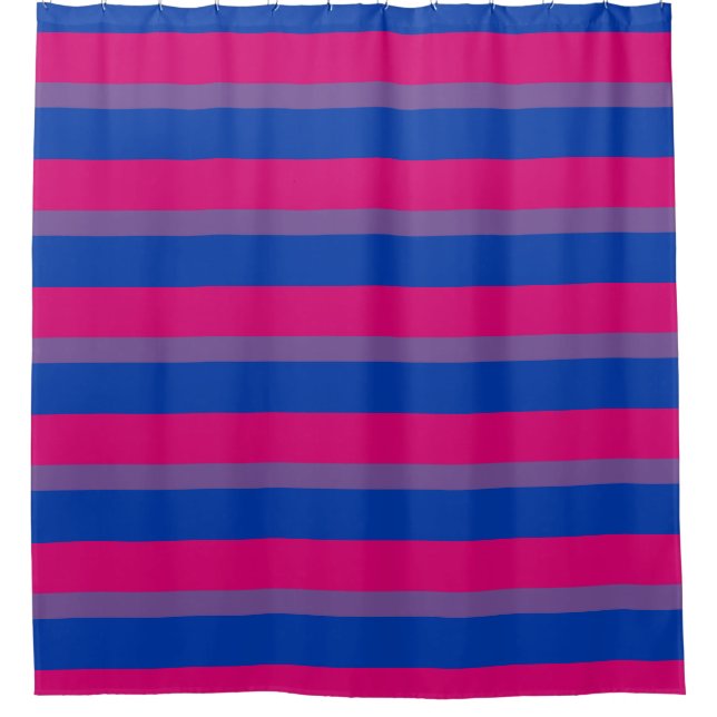 Bisexualité drapeau de fierté Douche rideaux (Devant)